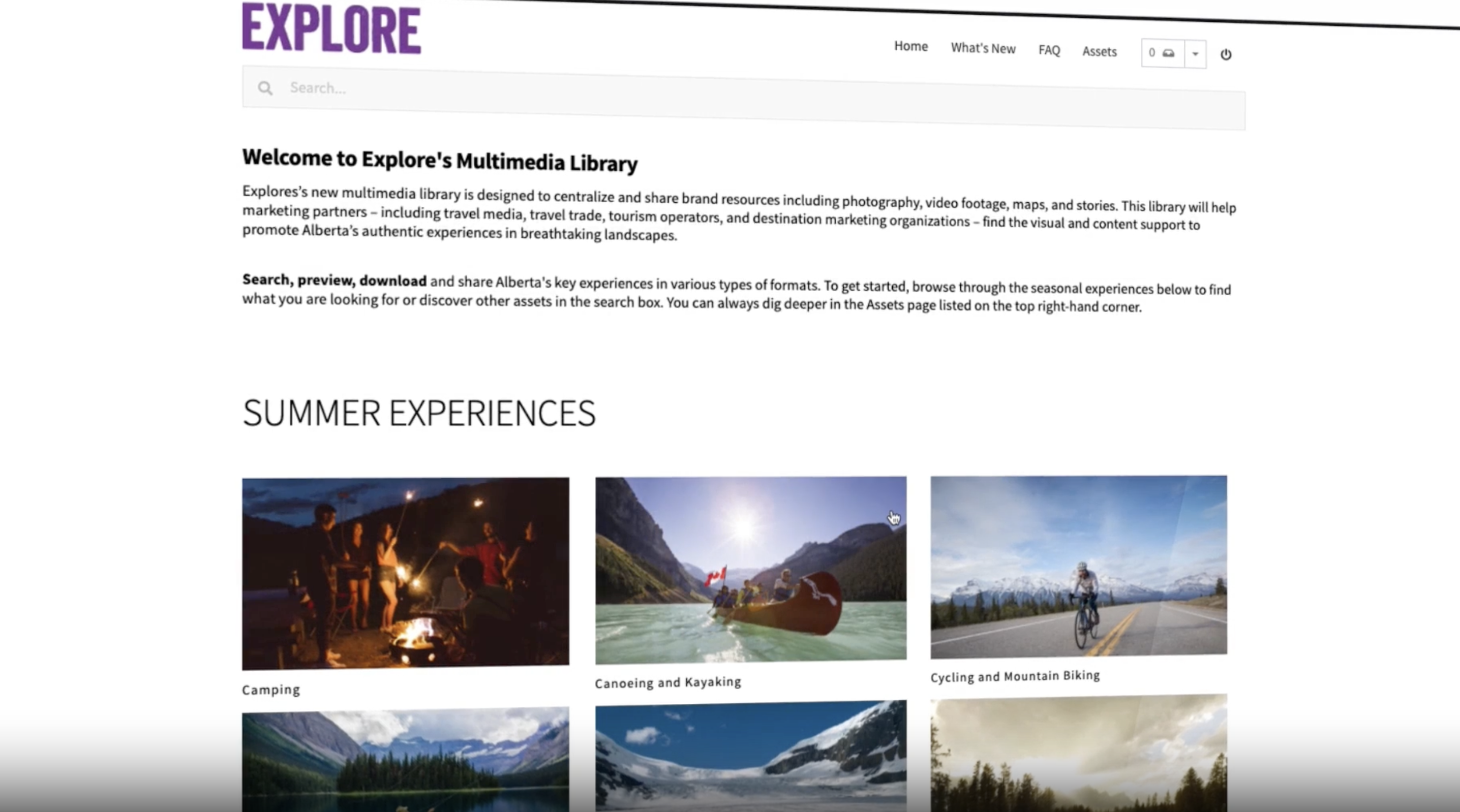DAM CDN portal supporting fast digital asset distribution across teams and locations