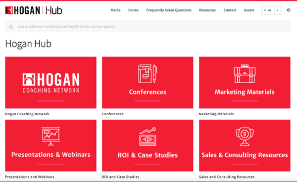 Hogan Hub Home Screen-1