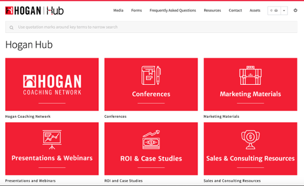 Hogan Hub Home Screen-1