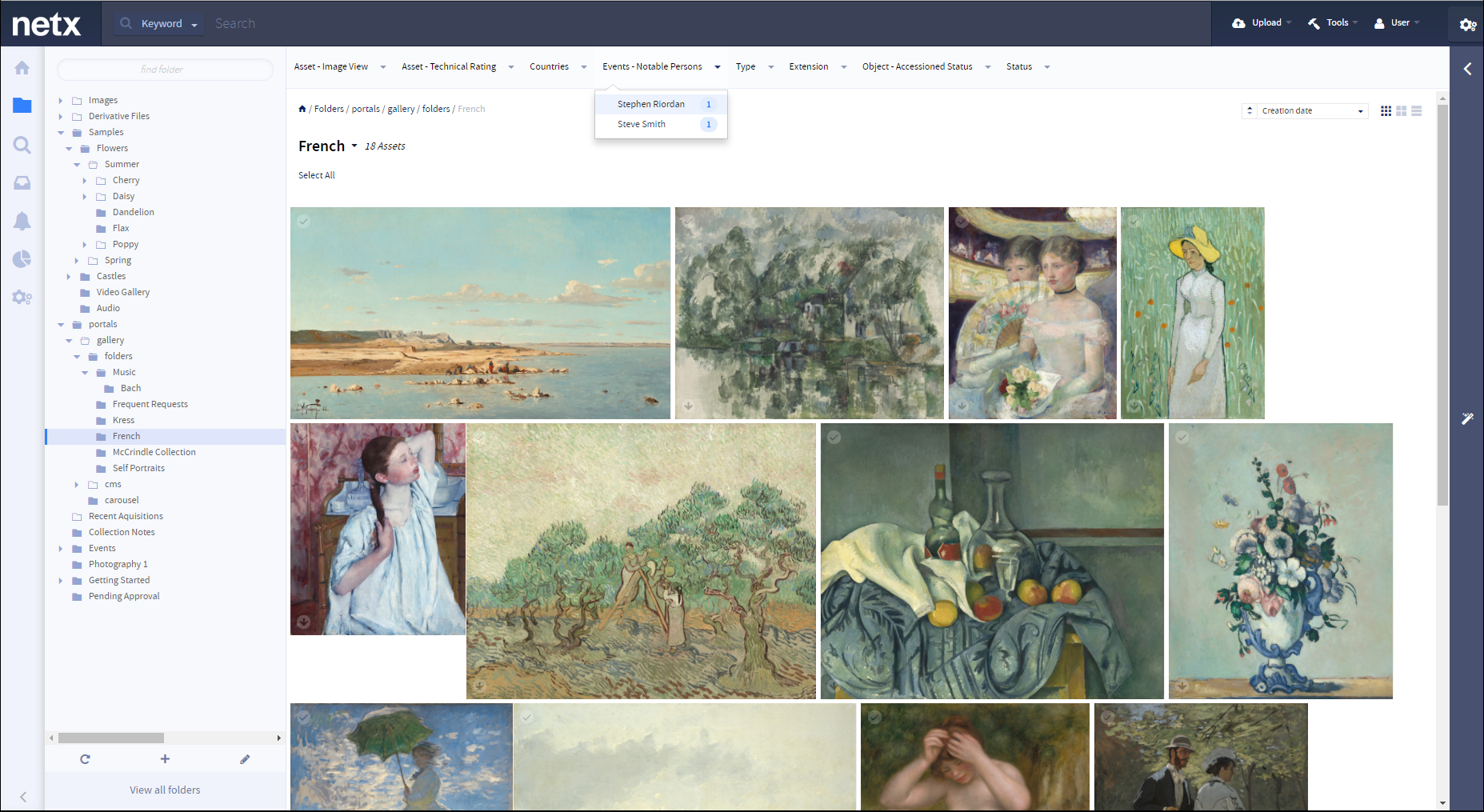 Filtered search
