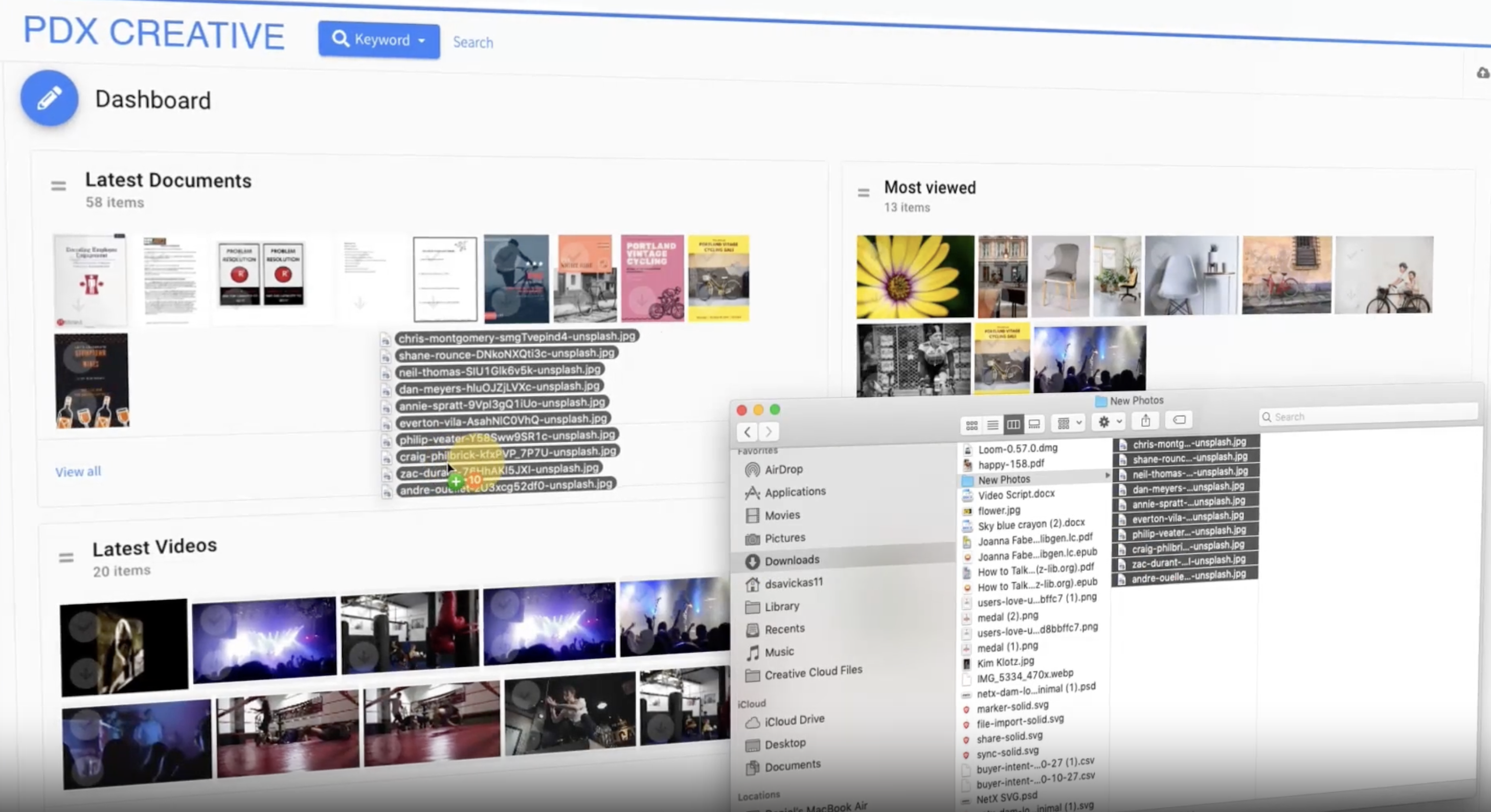 Scalable Creative Asset Management Platform