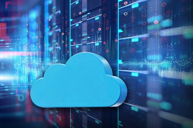 Hybrid digital asset management cloud storage and local infrastructure environment