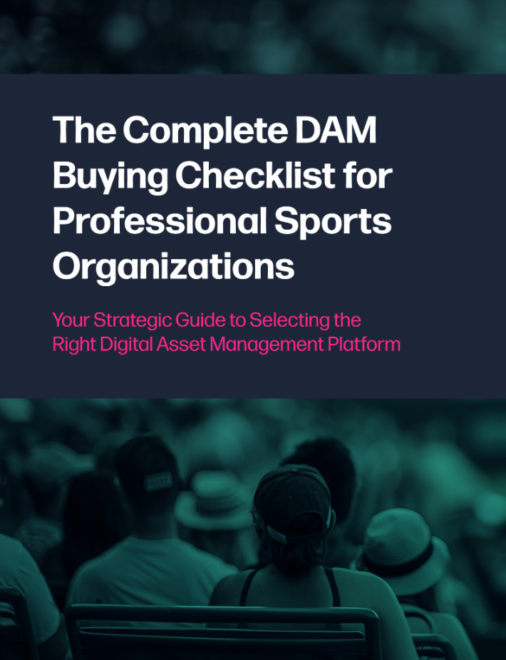 Professional athletes competing during a game, representing DAM solutions for managing sports photography, video and approved media